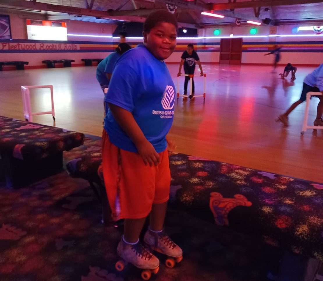 Roller skating