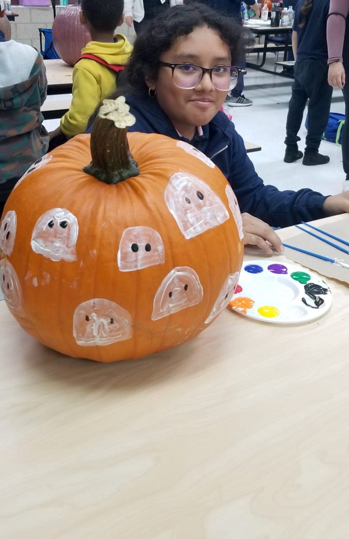 Pumpkin ghosts